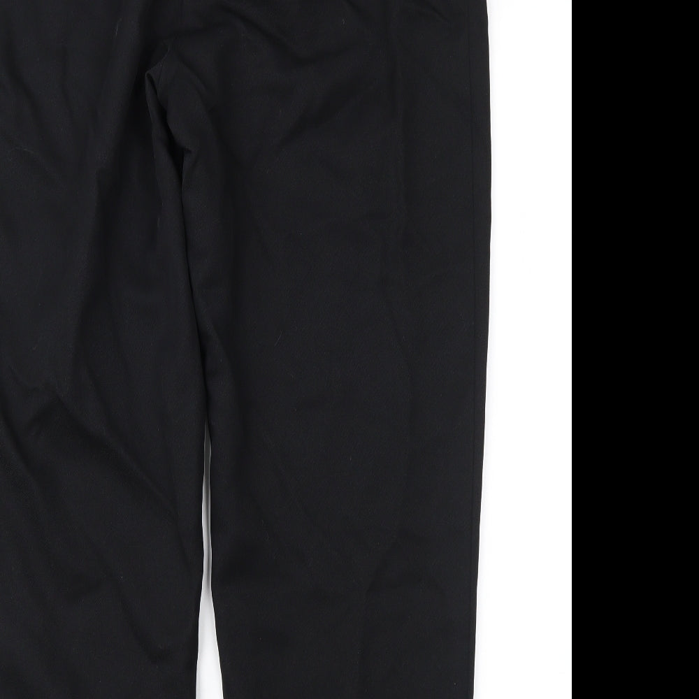 Slima Womens Black Trousers Size 14 L27 in