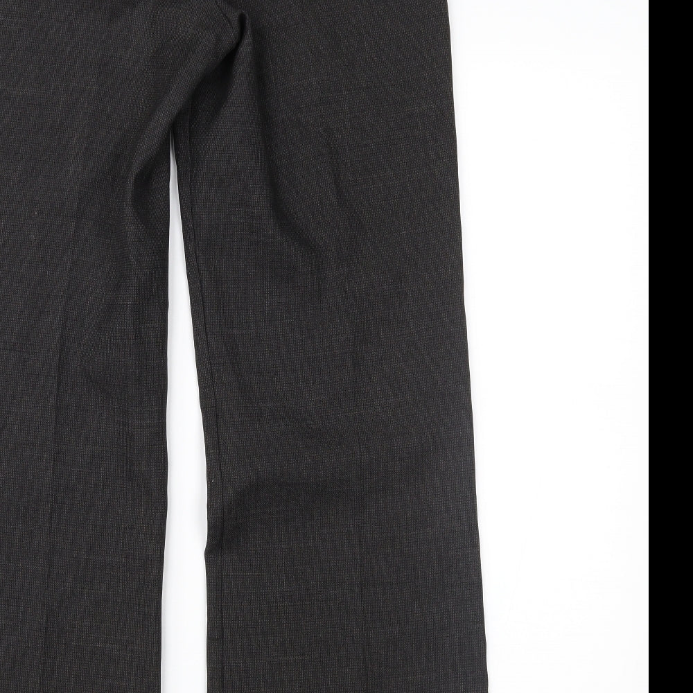 Womens UK Size 30 in Preworn Regular Fit Grey Trousers