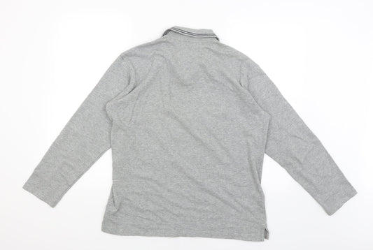 Preworn Mens Grey T-Shirt Size M