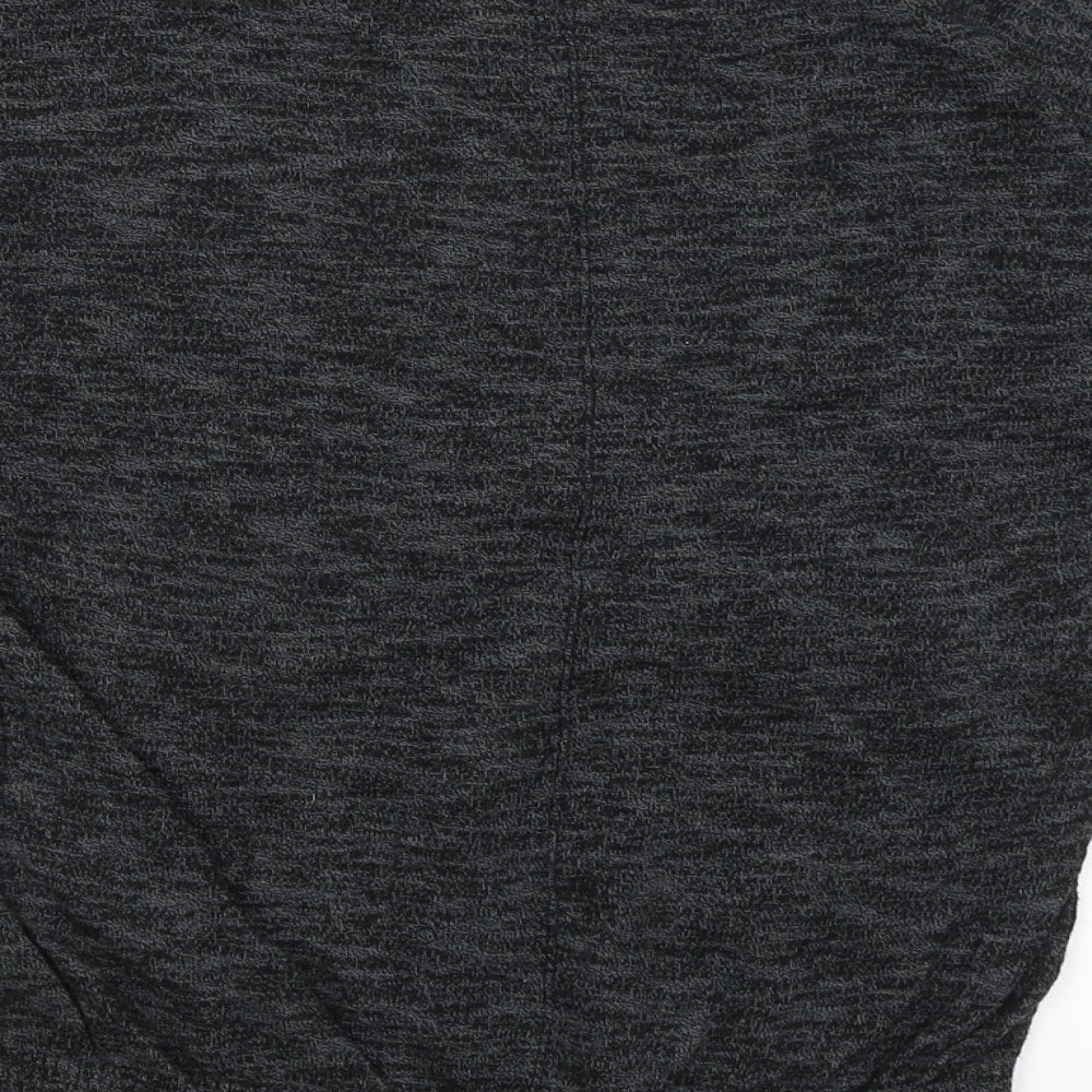 Womens UK Size XS Mossimo Black Basic T-Shirt
