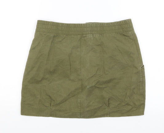 Divided Womens Green   Mini Skirt Size 12