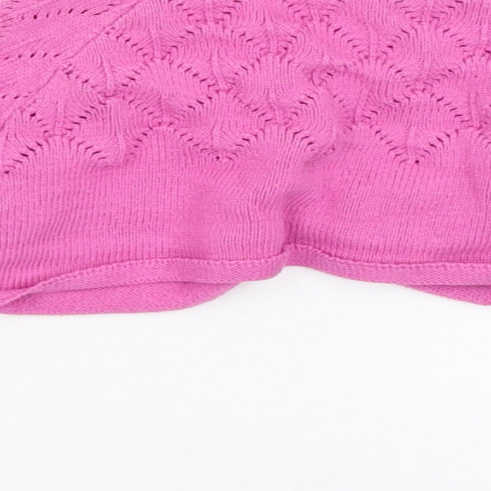 TU Baby Pink Cardigan Jumper Size 12-18 Months