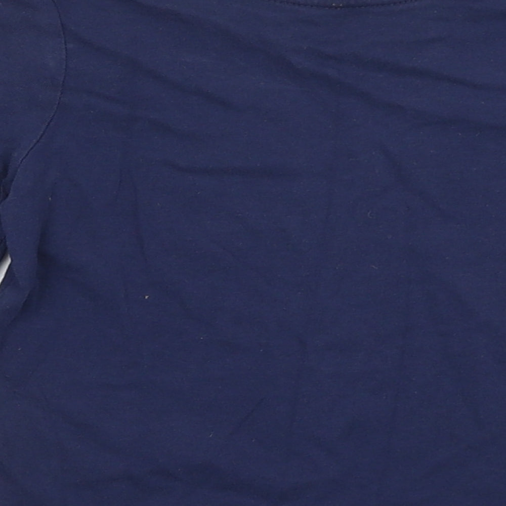 Young Dimension Girls Blue Basic T-Shirt Size 3-4 Years
