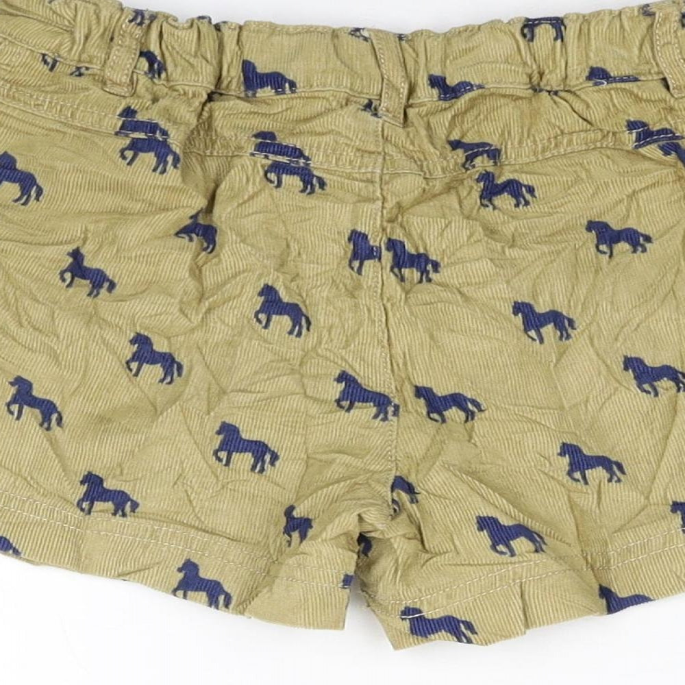 TU Girls Brown Bermuda Shorts Size 9 Years - Ponies