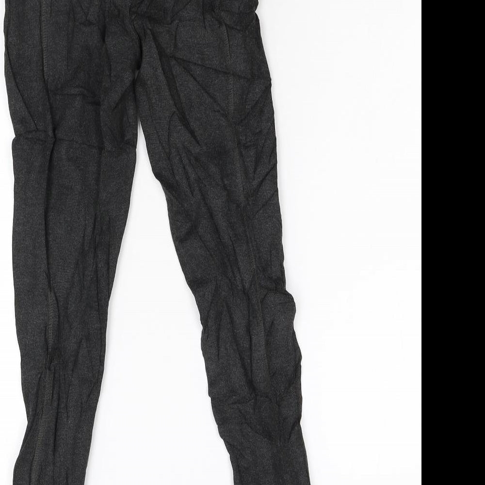Indigo Womens Grey Jogger Leggings Size 8 L27 in