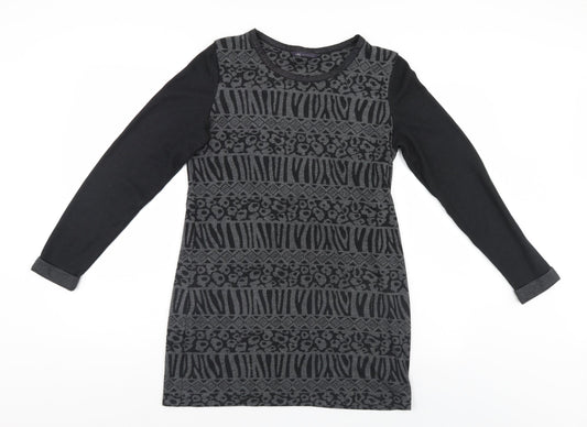 Marks & Spencer Womens Grey Pullover Jumper Size 12