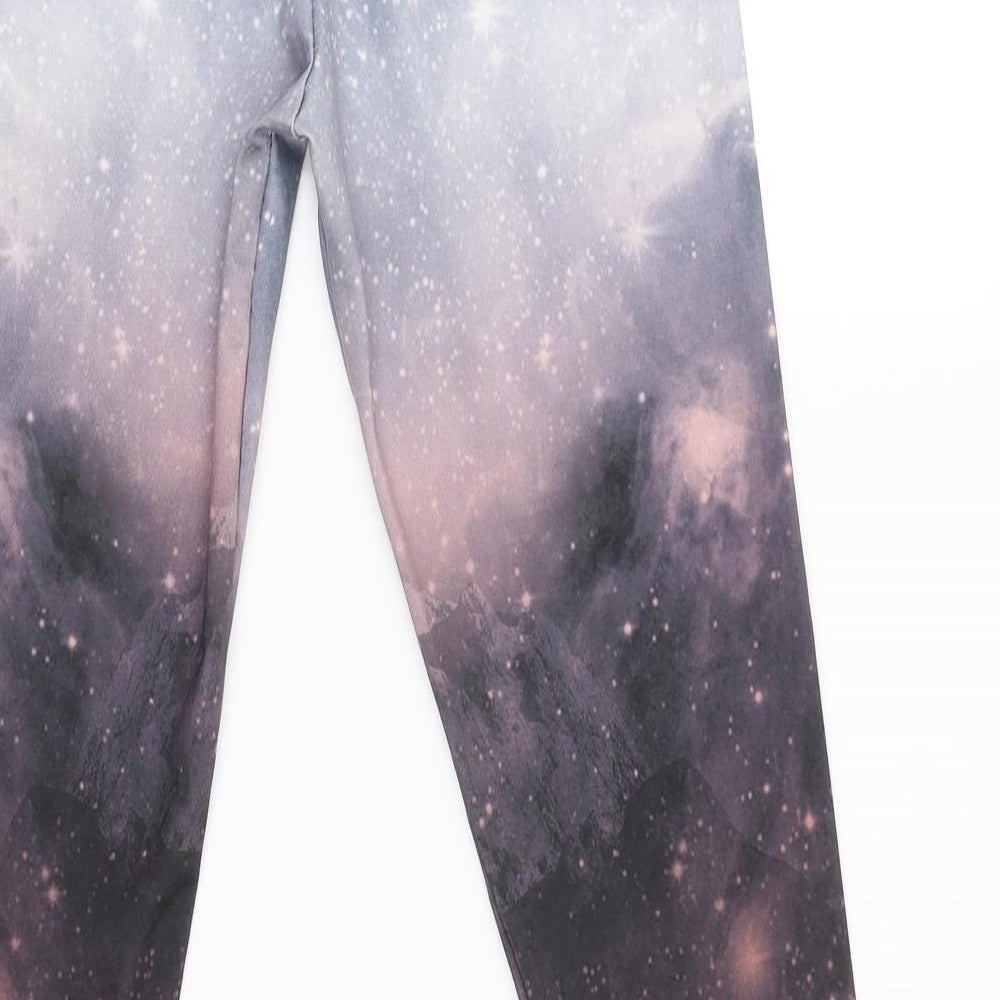 Womens UK Size 10 Topshop Regular Fit Sweatpants Multicoloured Trousers