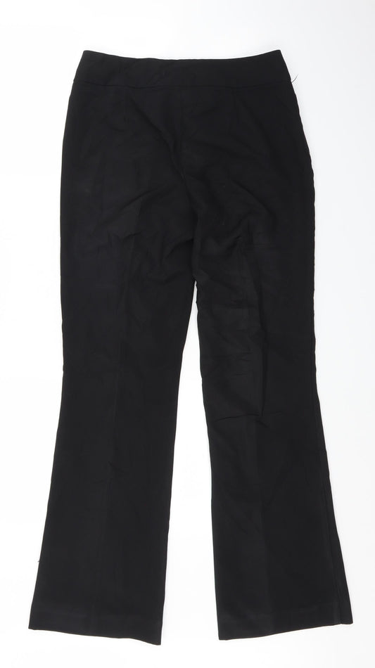 George Womens Black Capri Trousers Size 8 L29 in