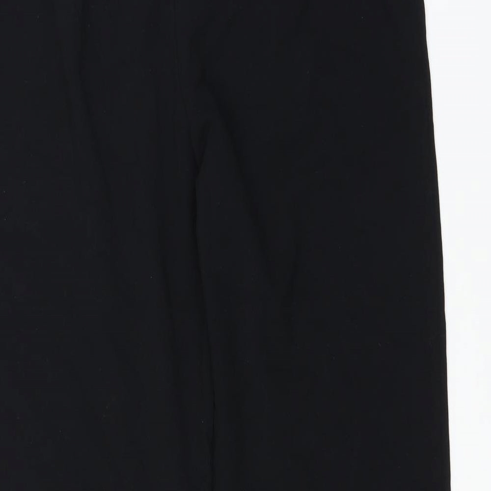 Womens UK Size 12 Marks and Spencer Regular Fit Black Trousers