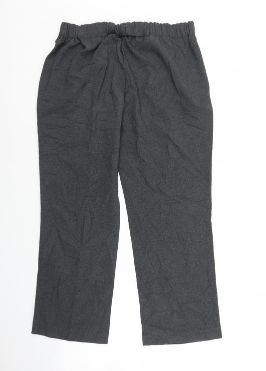Bonmarché Womens Grey Trousers Size 10 L23 in