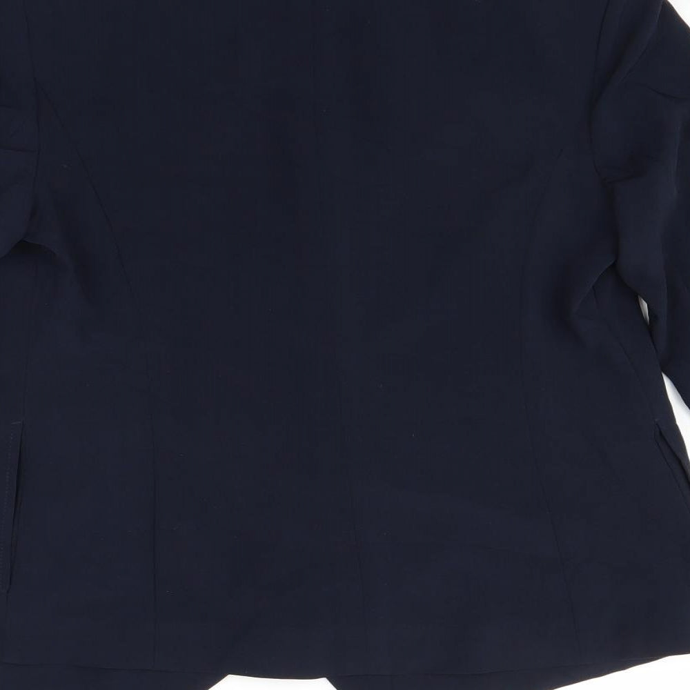 Marks and Spencer Womens Blue   Jacket Blazer Size 10