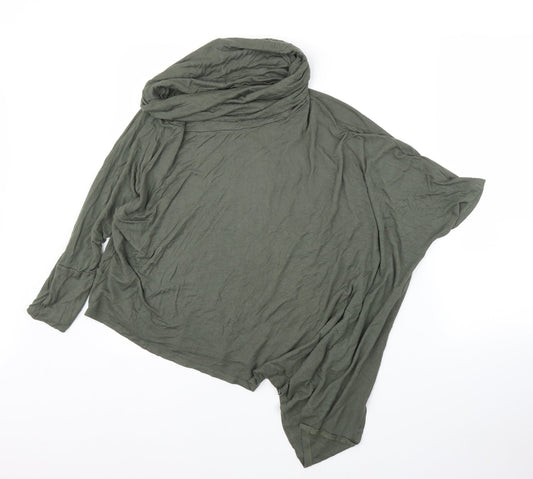 Womens UK Size M A&G Green Basic Blouse