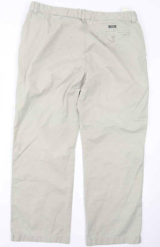 Blue Harbour Womens Beige Trousers Size M L24 in