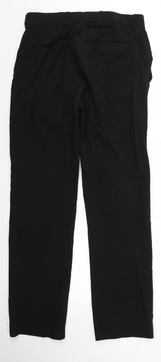 George Womens Black Trousers Size 30 L31 in