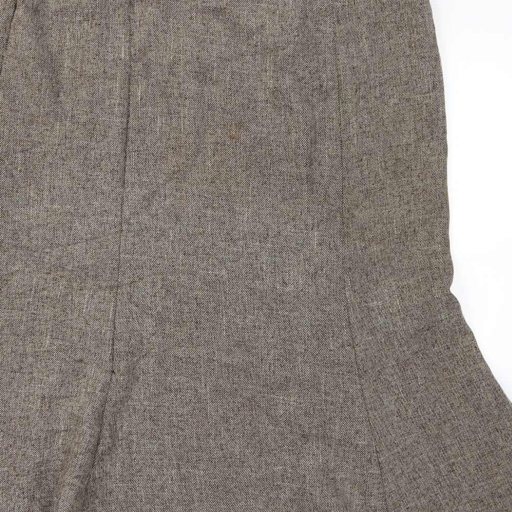 Mia Moda Womens Brown Straight & Pencil Set Size 36