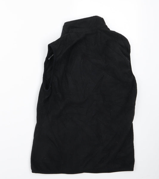 Womens UK Size 2XS Preworn Black Gilet