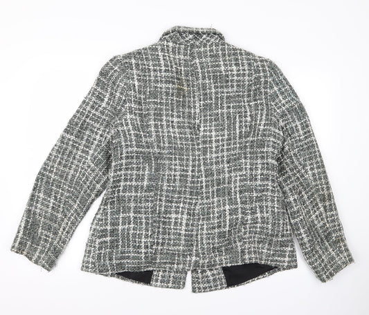 Womens UK Size 16 Preworn Grey Jacket