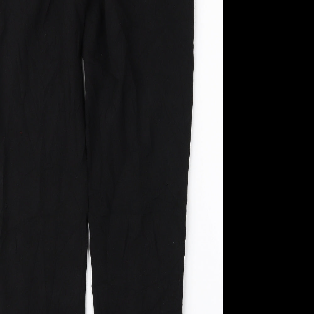 Womens UK Size 8 Atmosphere Regular Fit Black Trousers
