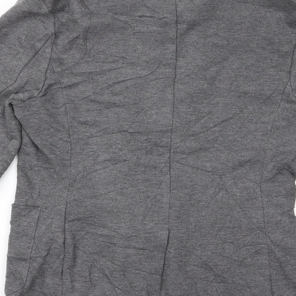 Womens UK Size 8 Zara Grey Jacket