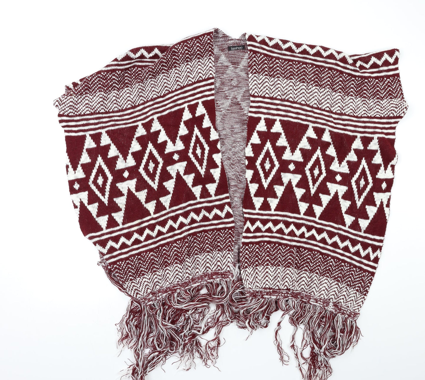 Boohoo Womens Multicoloured Geometric Shawl/Wrap