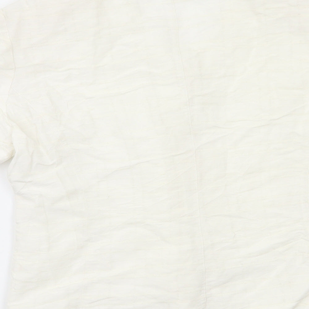 Womens UK Size 38 Verse White Basic Blouse