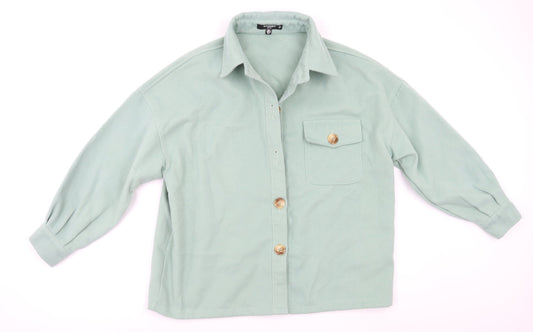 Womens UK Size 8 Missguided Green Jacket