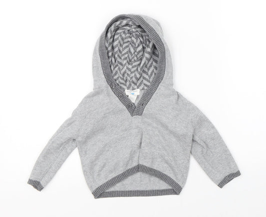 Angel Dear Boys Green Pullover Jumper Size 9-12 Months