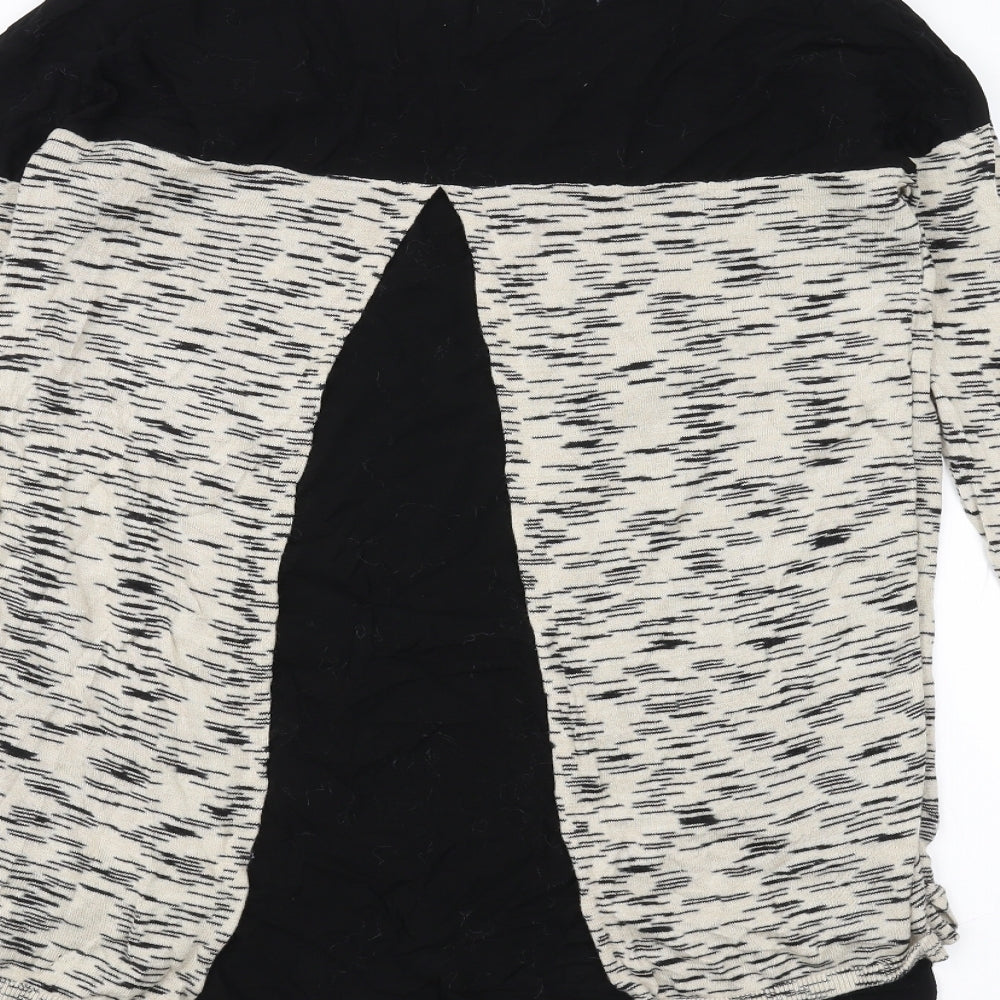Womens UK Size 6 Warehouse White Basic T-Shirt