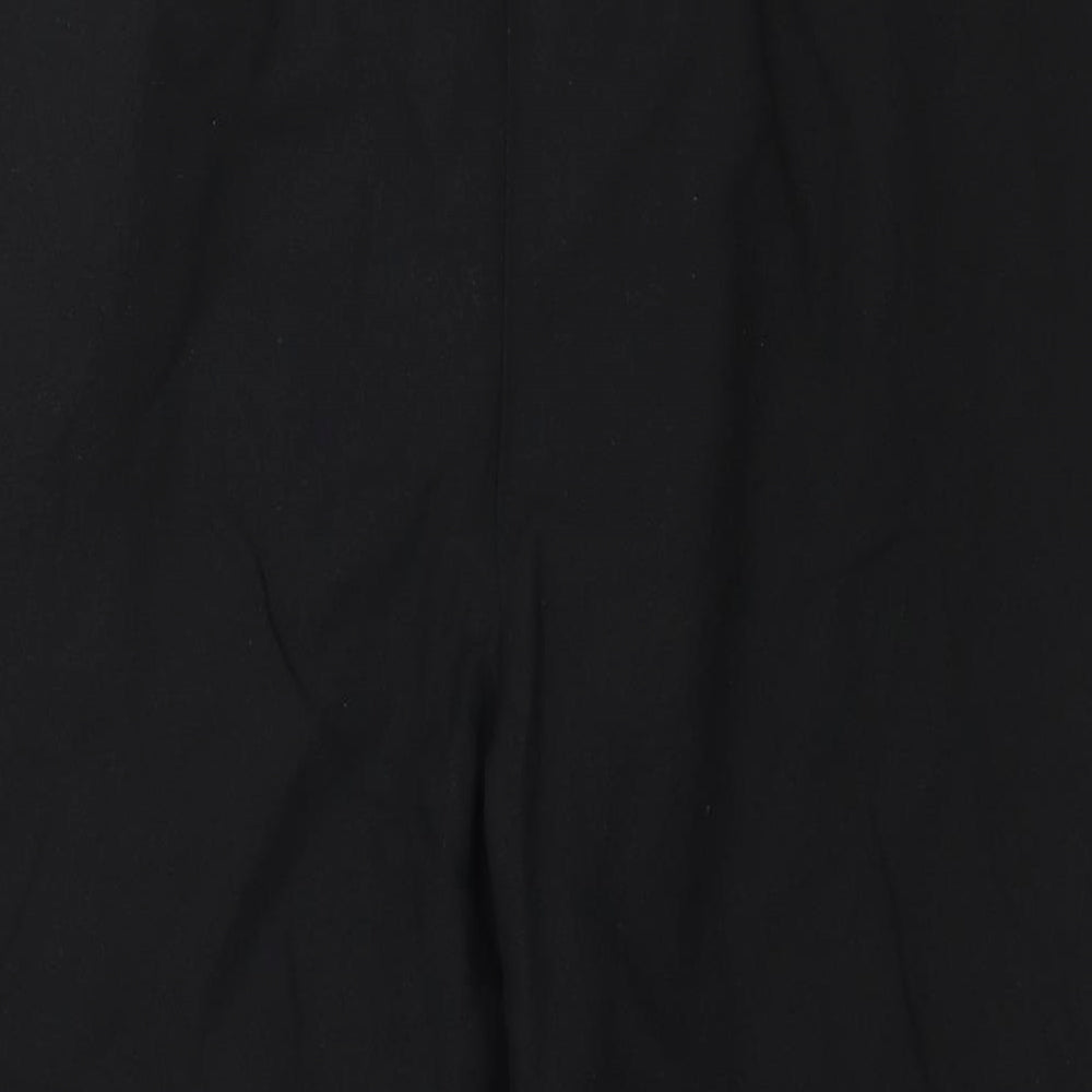 Womens UK Size 8 ASOS Regular Fit Black Trousers