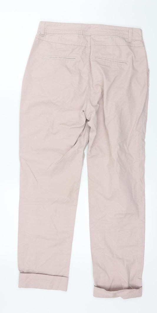 M&Co Womens Pink Trousers Size 30 in L28 in
