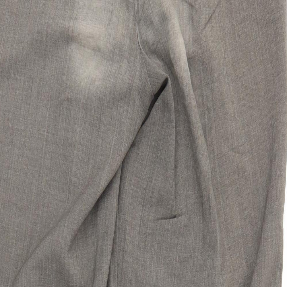 GARDEUR Womens Brown Trousers Size 14 L30 in