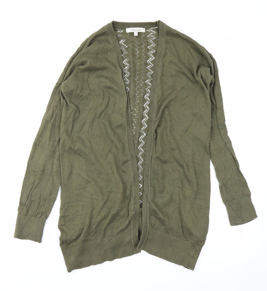 Peacocks Womens Green Cardigan Jumper Size 10