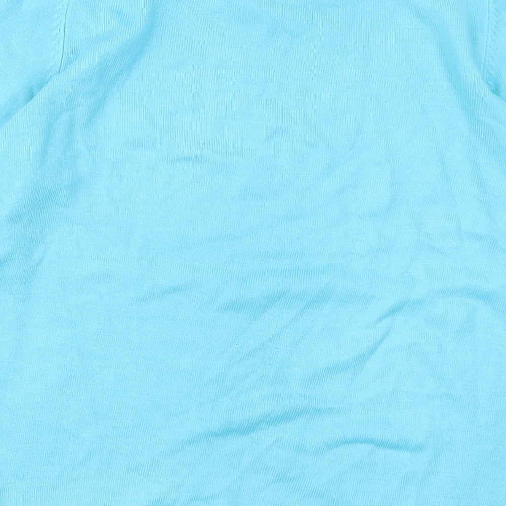 M&S Womens Blue Pullover Jumper Size 10