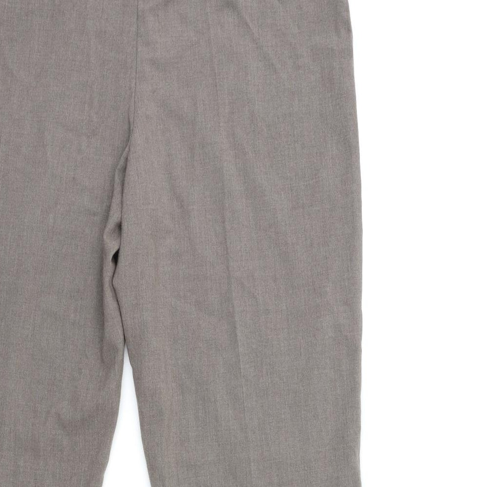 Autonomy Womens Grey Trousers Size 16 L27 in
