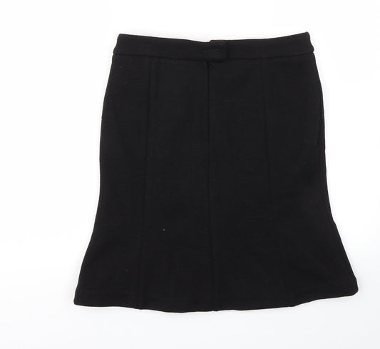 H&M Womens Black A-Line Skirt Size 6