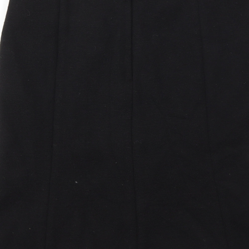 H&M Womens Black A-Line Skirt Size 6