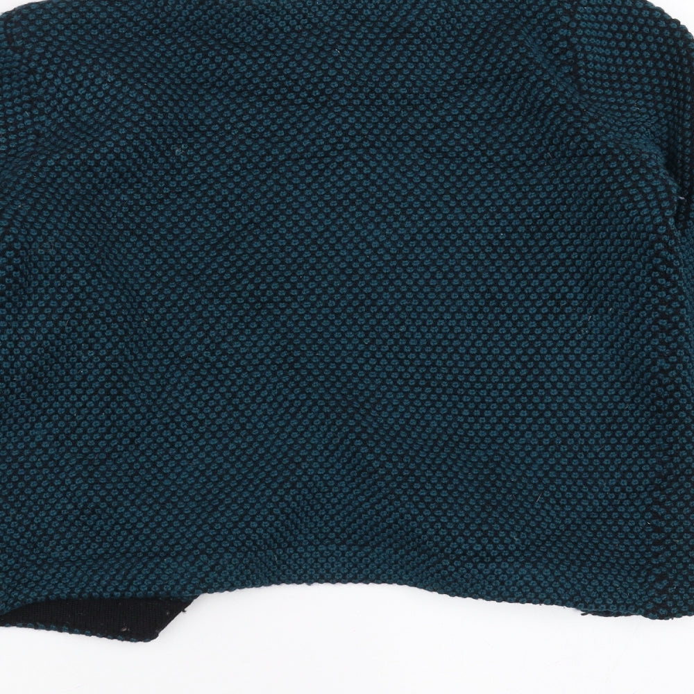 ASOS Womens Green Geometric Cardigan Jumper Size S