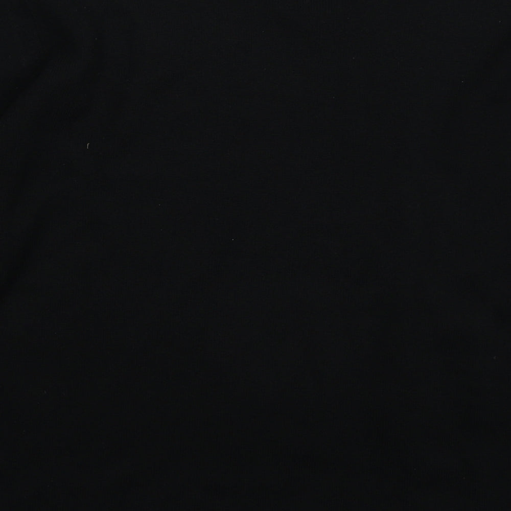 Cedar Wood State Mens Black Striped Knit Pullover Jumper Size S