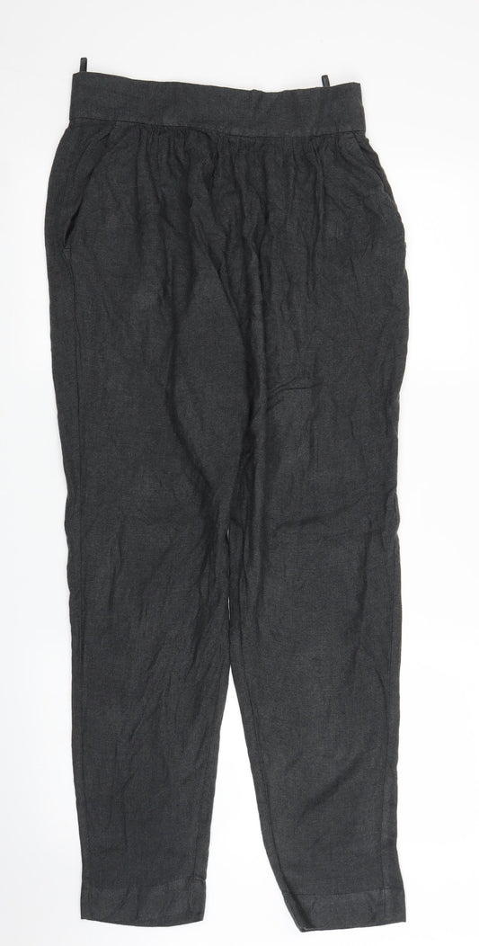 Womens UK Size 12 French Connection Regular Fit Bloomer Grey Trousers