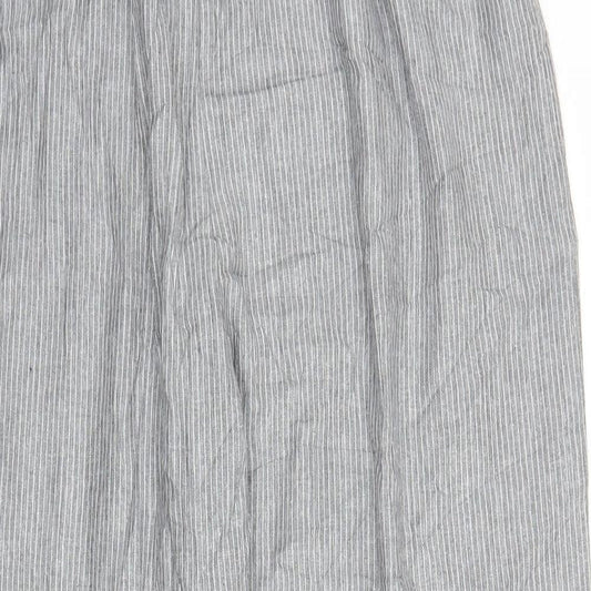 Dixie Womens Grey Bloomer Trousers Size L L27 in