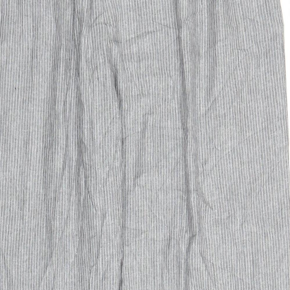 Womens UK Size L Dixie Regular Fit Bloomer Grey Trousers