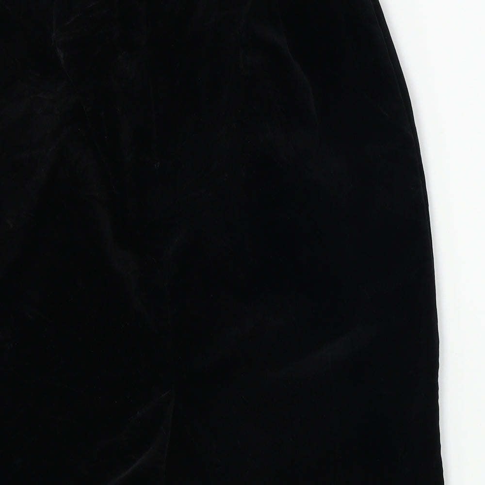 Brand and care label for Principles women’s black bandage skirt, size UK 30, in