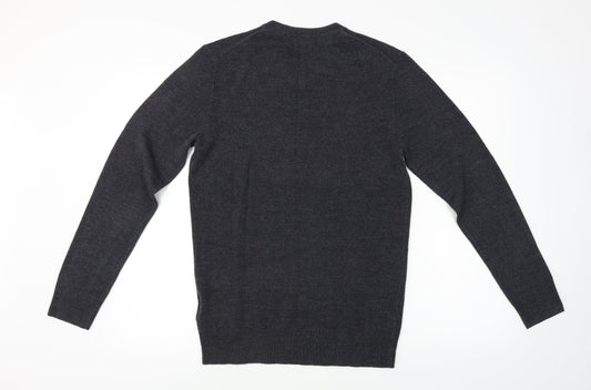 Debenhams Mens Grey Pullover Jumper Size S