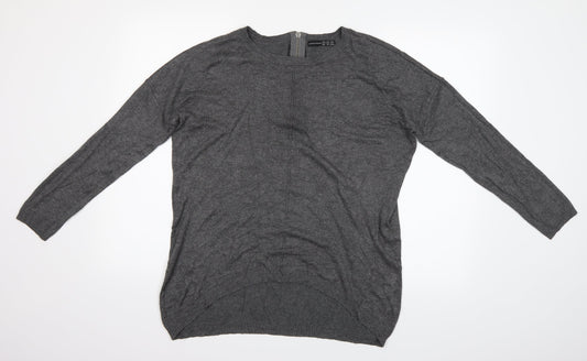 Primark Womens Grey Pullover Jumper Size S