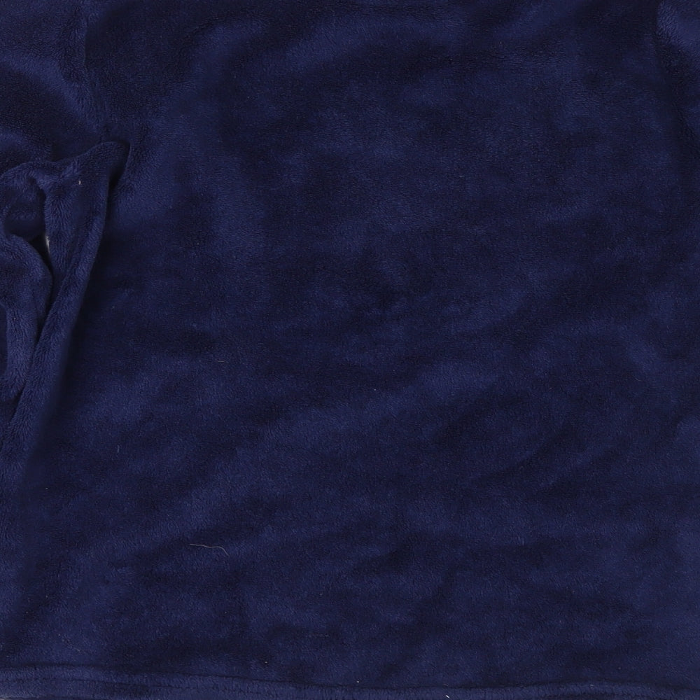 Just Like You Womens Blue Geometric Top Pyjama Top Size S - llama
