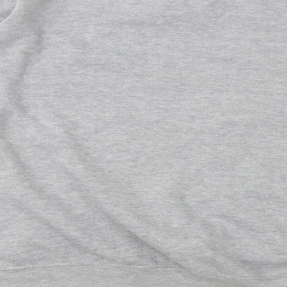 Mens UK Size S Preworn Grey Pullover Sweatshirt
