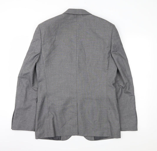 Mens UK Size M Marks and Spencer Regular Grey Suit Jacket