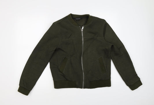 Womens UK Size 10 Topshop Green Jacket