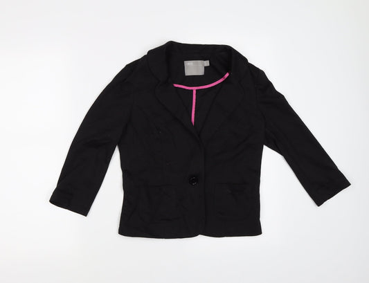 Womens UK Size 8 ASOS Black Jacket