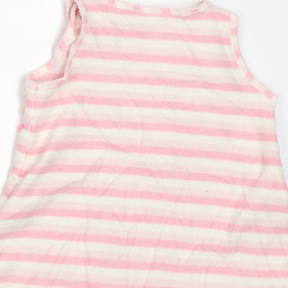 NEXT Girls Pink Striped A-Line Size 0-3 Months